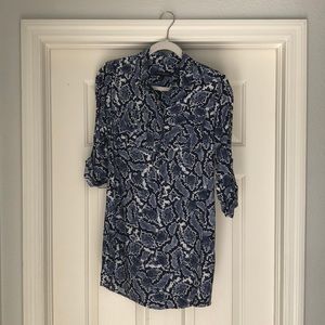 Banana Republic Snake Skin Tunic